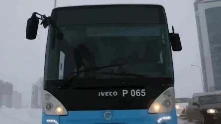 Движение пригородных автобусов приостановили в Астане