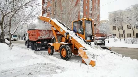 Снежная Астана – количество осадков увеличилось в 6 раз