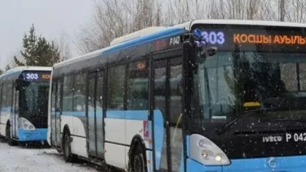 Движение всех пригородных автобусов приостановили в Астане