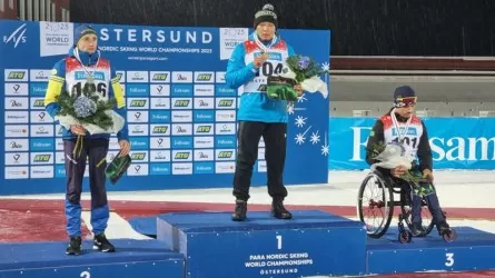 Ербол Хамитов стал чемпионом мира по паралыжным гонкам