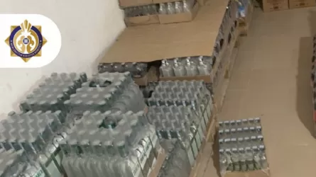 В Мангистау изъяли более 31 тыс. бутылок контрафактного алкоголя