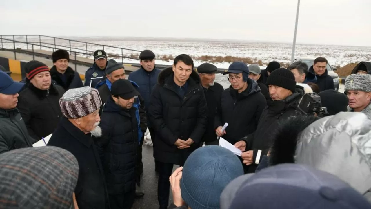 В Шардаринском водохранилище резко растет объем воды