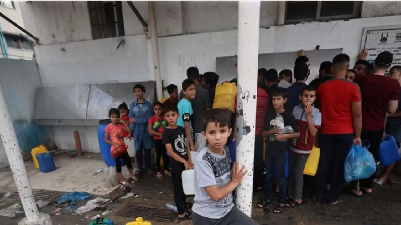Газада су тапшылығы: 2 миллионнан астам адамға қауіп төніп тұр