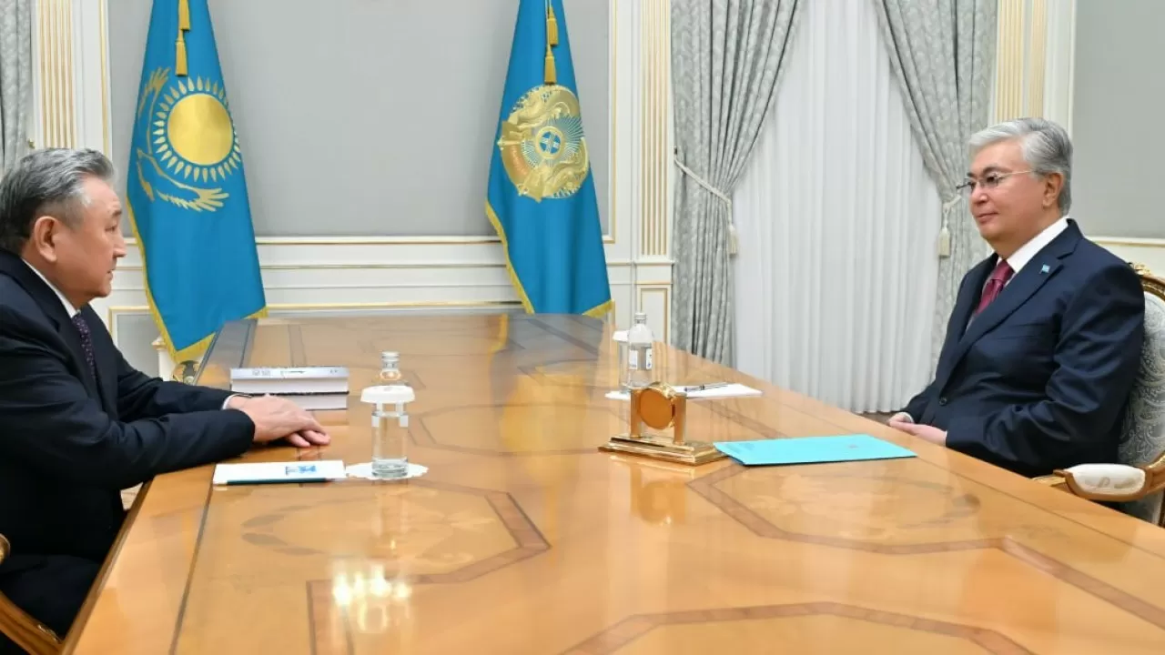Тоқаев мемлекет қайраткері Елеусін Сағындықовты қабылдады