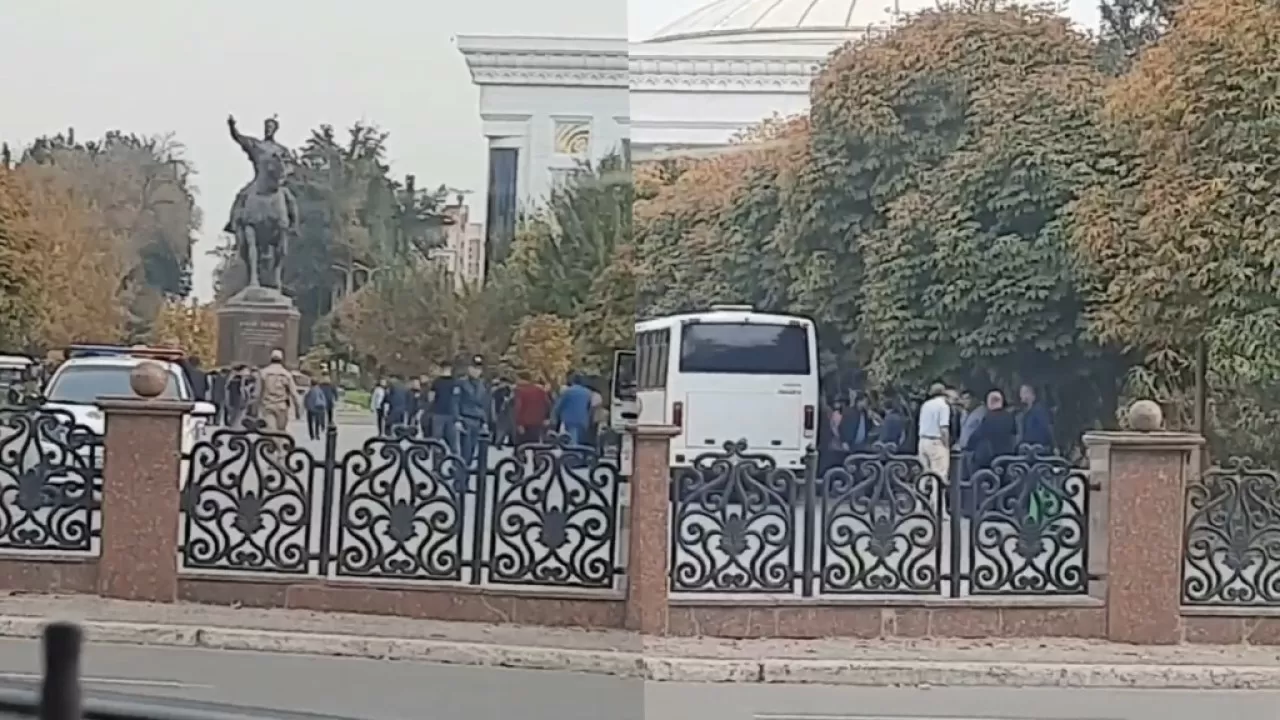 Ташкентте Палестинаны қолдау үшін митинг өткізу әрекеті тоқтатылды