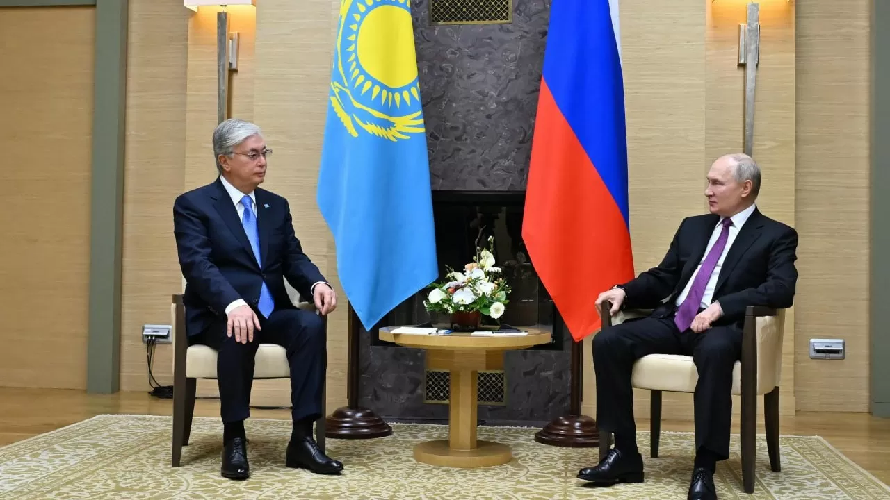 Токаев встретился с Путиным