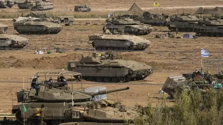 За сутки Израиль атаковал 450 военных целей в Газе