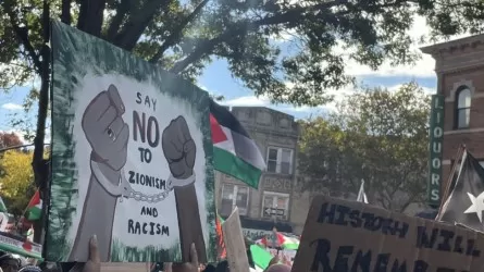 В Нью-Йорке прошел многотысячный митинг в поддержку Палестины