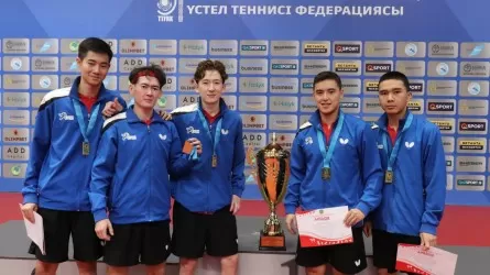 Названы обладатели Кубка Казахстана по настольному теннису  