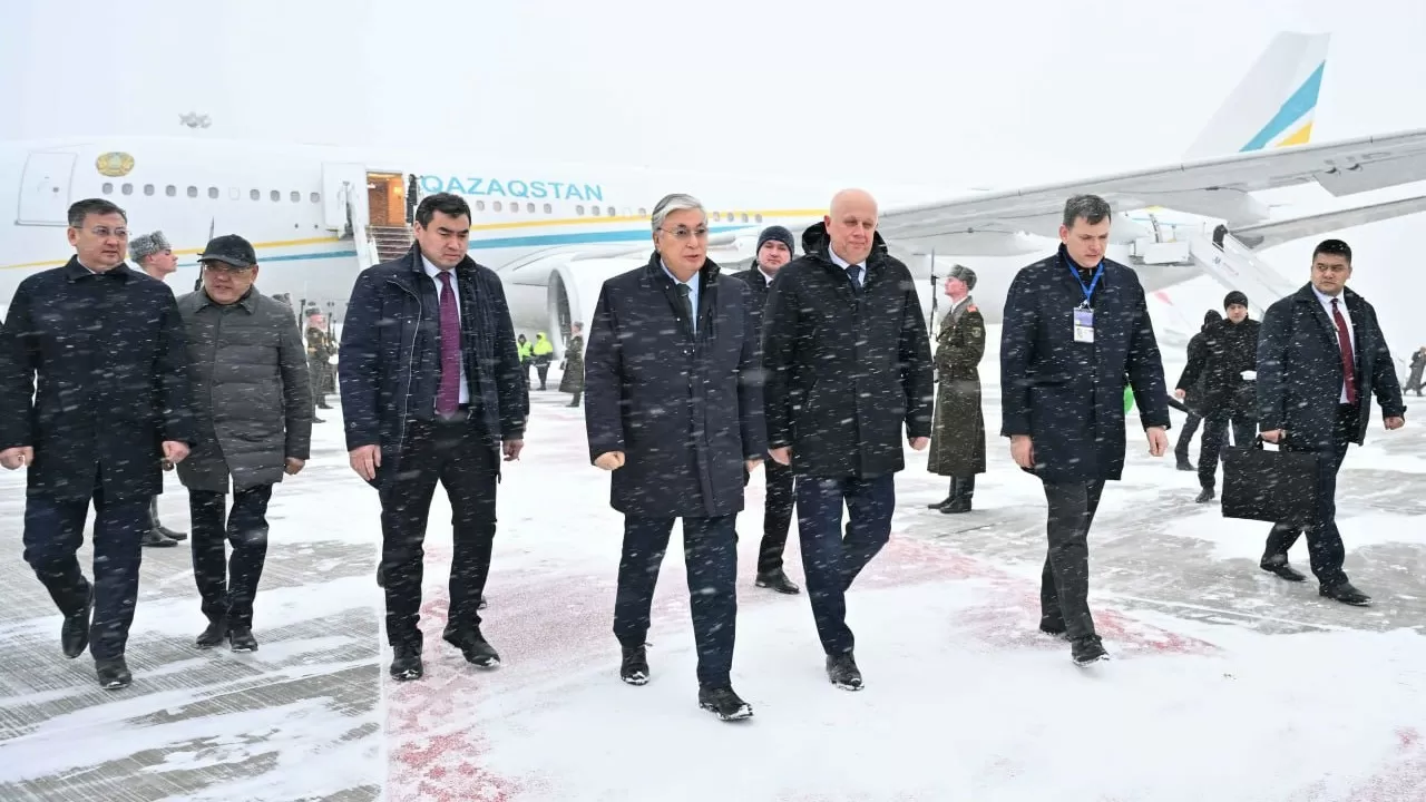 Токаев прибыл в столицу Беларуси