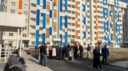 Алматыда 46 көпбалалы отбасыға пәтер кілті табысталды