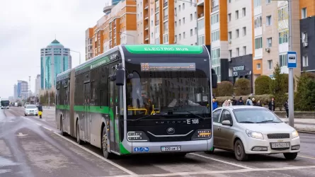 В Астане несколько автобусных маршрутов изменили схему движения