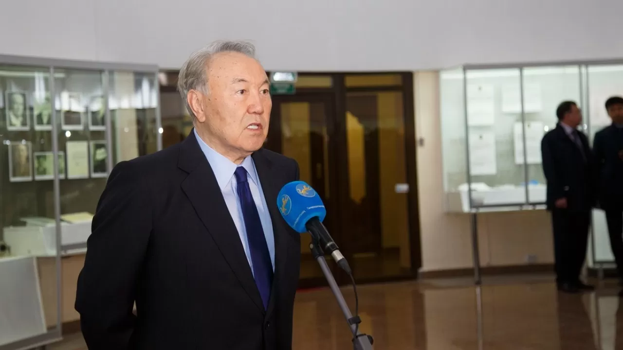 Нурсултан Назарбаев обратился к казахстанцам