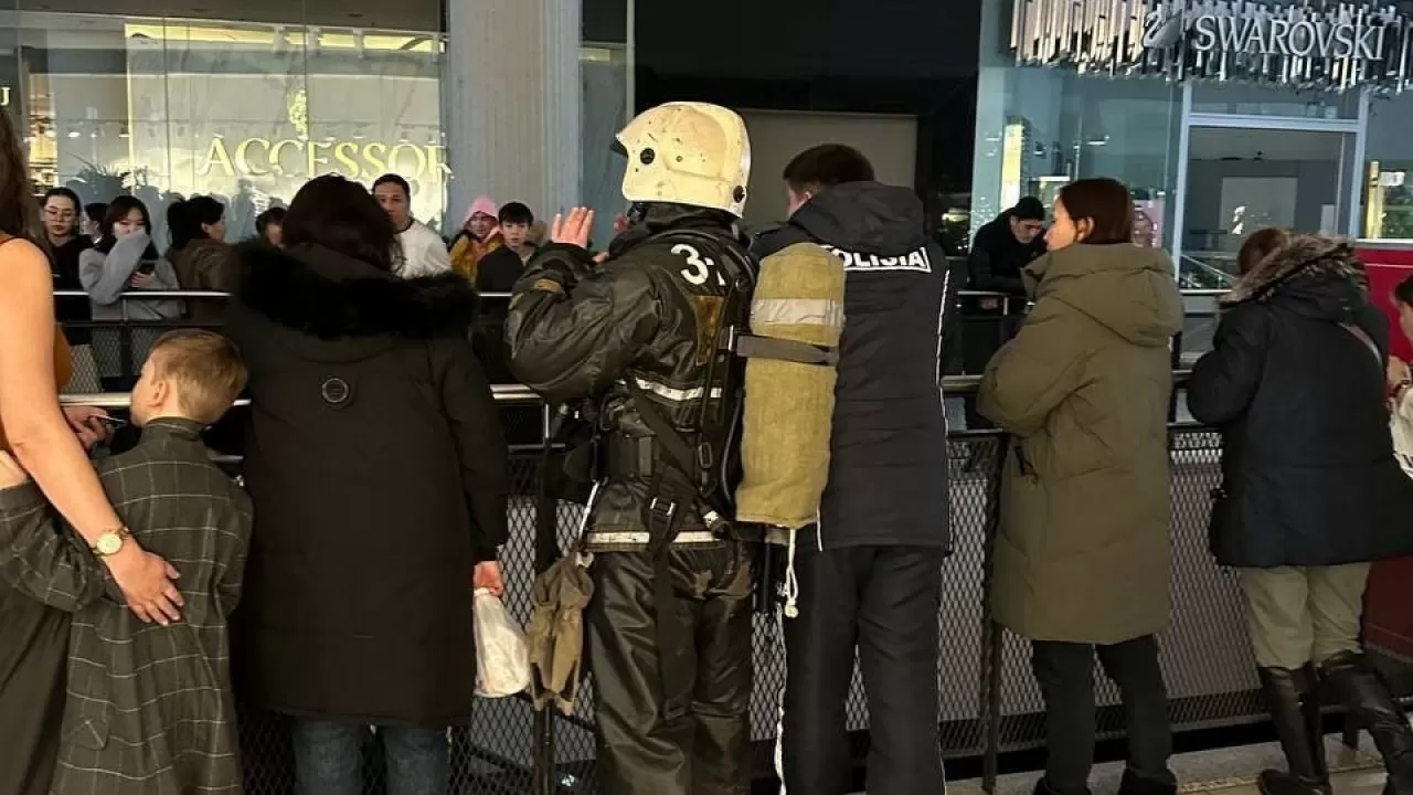 "Хан Шатыр" сауда және ойын-сауық орталығынан өрт шықты