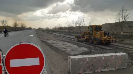 Ремонт нескольких участков дорог Костанайской области отложили по вине подрядчиков