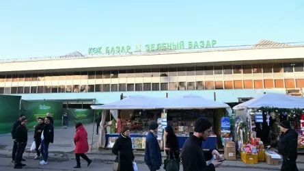 Алматының «Көк базары» жаңғыртылып жатыр