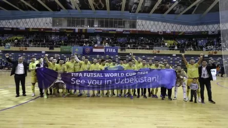 Казахстан стал лучшей командой евроотбора на ЧМ-2024 по футзалу