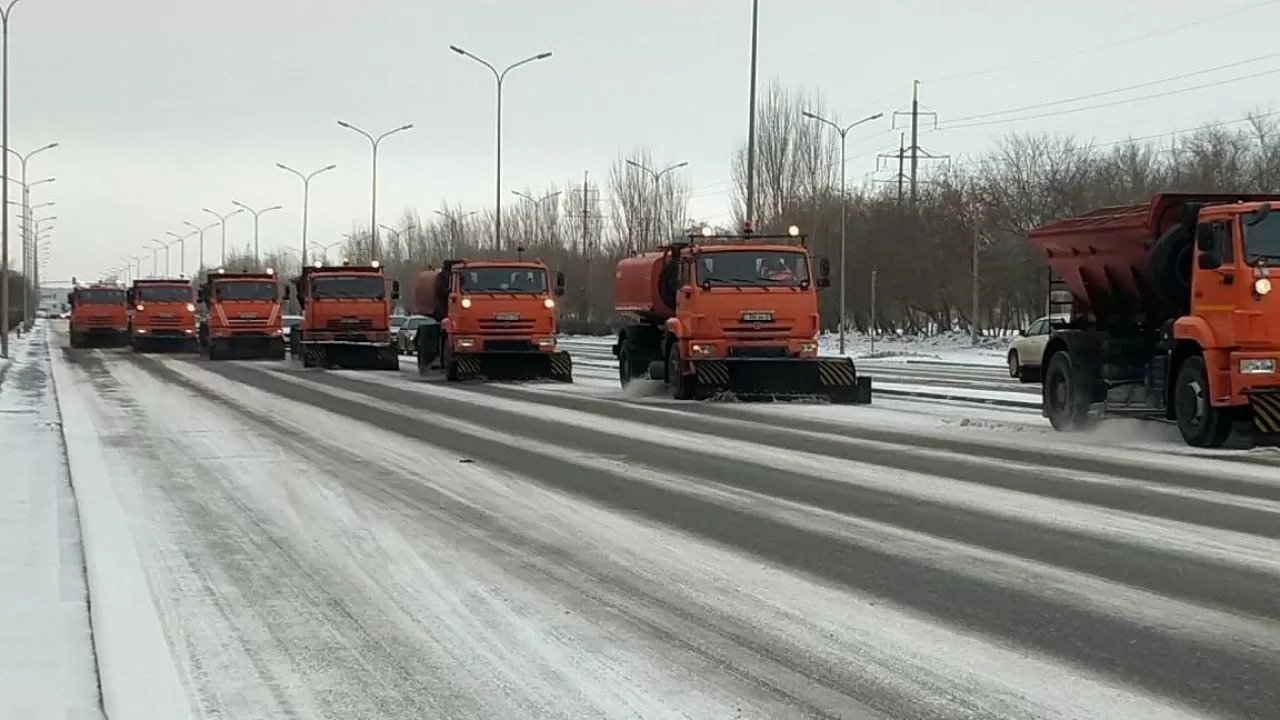 Астанадан қыс мезгілінің басынан бері 3,4 млн текше метрден астам қар шығарылды