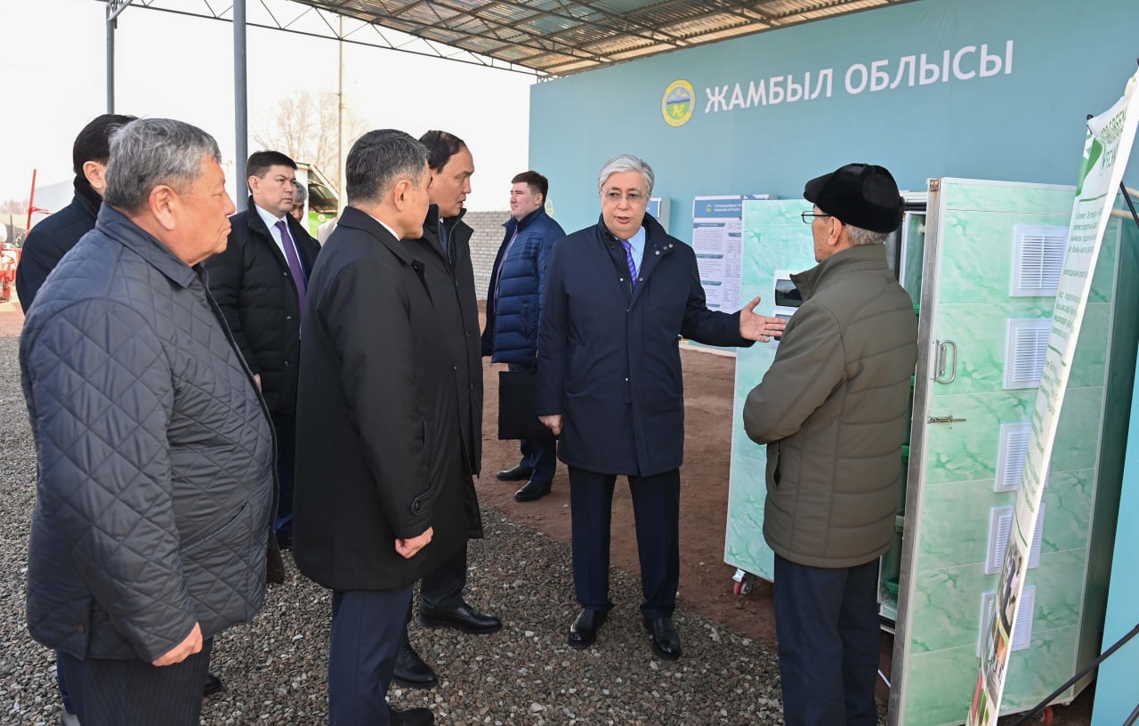 Мемлекет басшысы "Қостөбе-2019" ауыл шаруашылығы өндірістік кооперативінің жұмысымен танысты