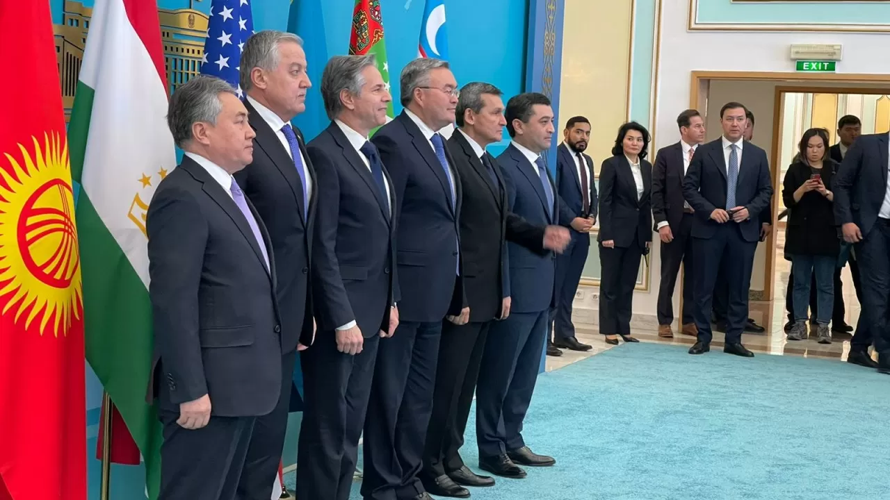 В Астане началась встреча глав МИД стран Центральной Азии с госсекретарем США