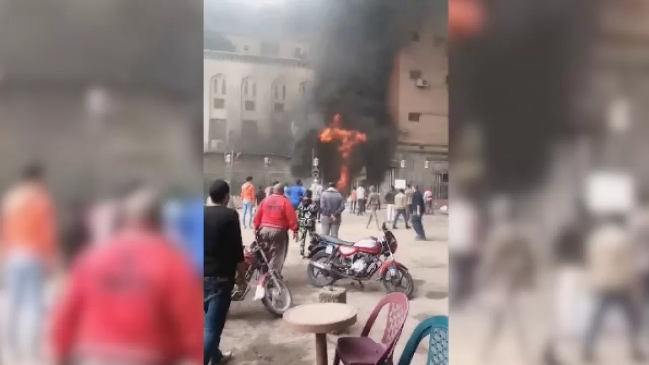 Мысыр астанасы Каирде аурухана өртенді