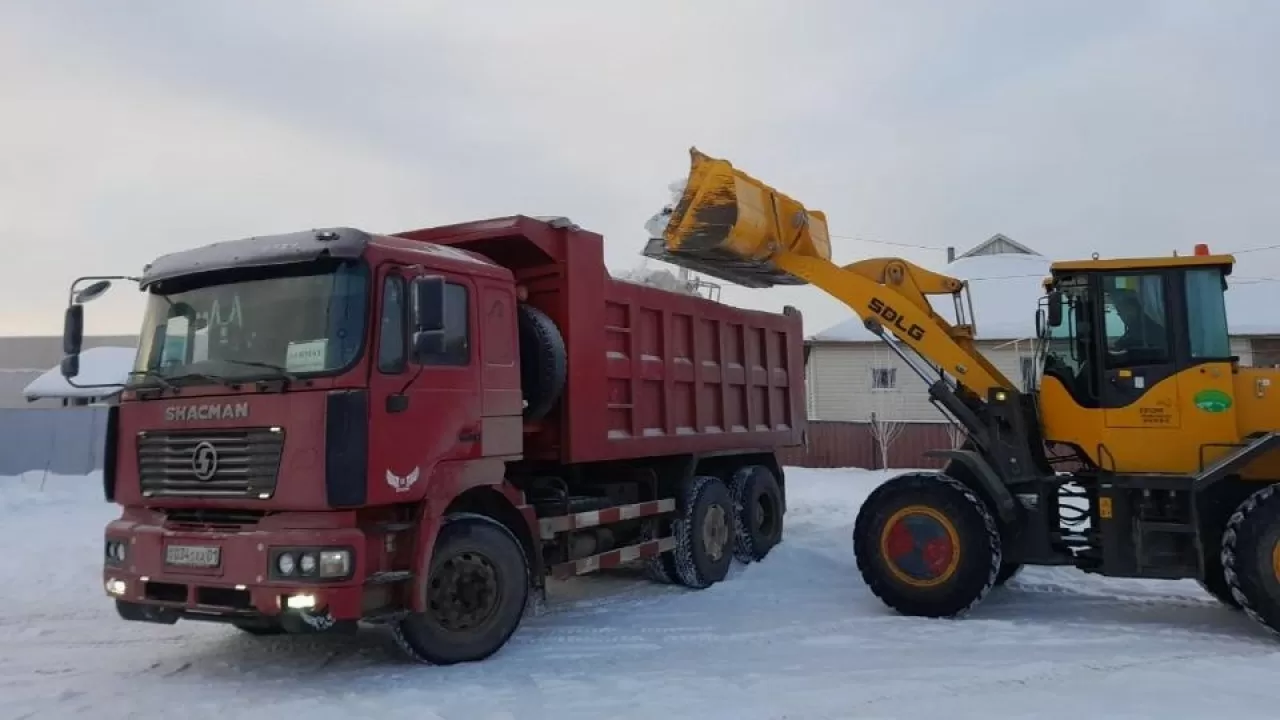 Более 3 млн кубометров снега вывезли из Астаны
