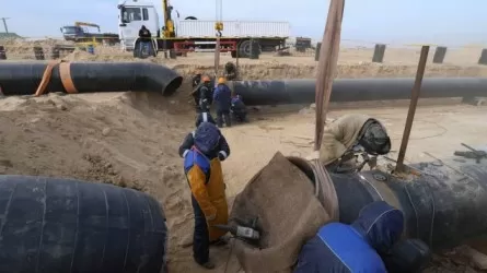 Маңғыстауда Бейнеу-Жаңаөзен газ құбырының екінші желісінің құрылысы басталды