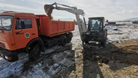 Алматы облысы Қарақастек ауылында су тасқынына қарсы шаралар аяқталды