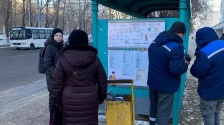 Қарағанды аялдамаларында қоғамдық көлік бағыттары көрсетілген ақпараттық стендтер пайда болды