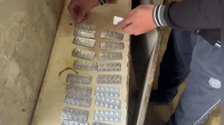 Полицейские изъяли более тысячи таблеток трамадола в Туркестанской области
