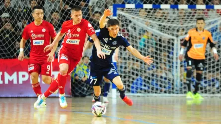 Чемпионат РК по футзалу: "Каспий" упустил шанс войти в зону плей-офф