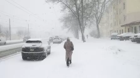 Сильный ветер и осадки прогнозируются в Казахстане