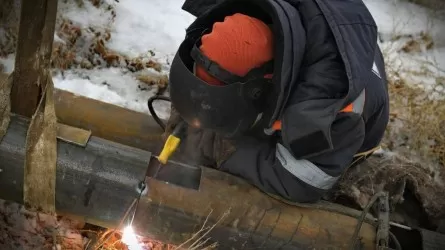 Екібастұзда жылу желісінің үш учаскесі жөнделіп жатыр
