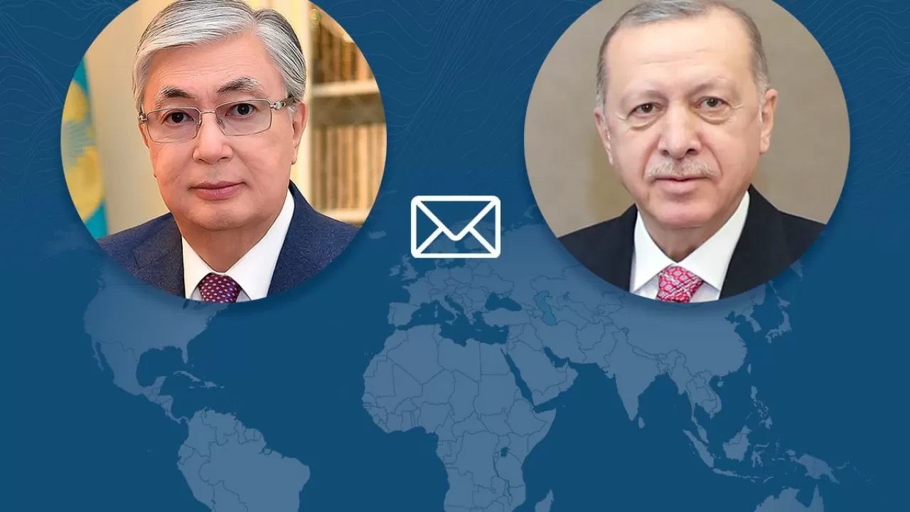 Президент Түркия Президенті Режеп Тайип Ердоғанға көңіл айту жеделхатын жолдады