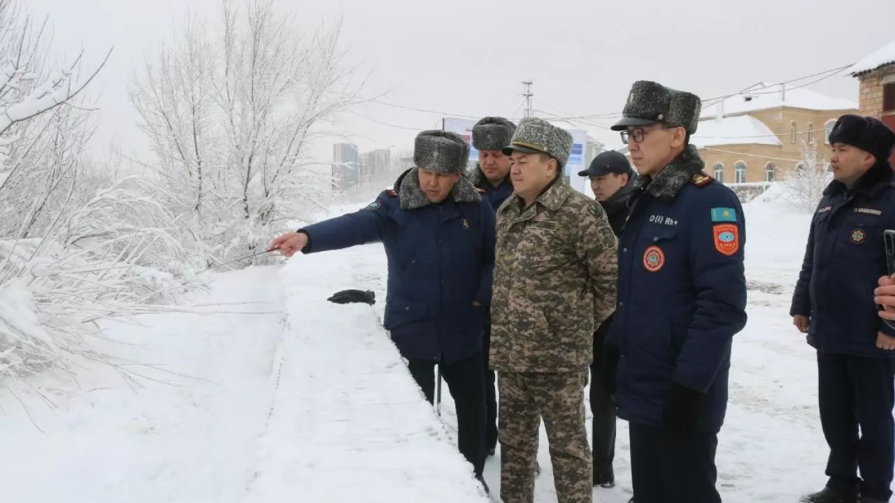 "Көктем-2023": су тасқыны кезеңіндегі төтенше жағдайларды жою бойынша іс-шаралар пысықталды
