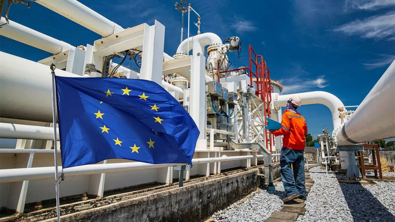 В Европе начали снижаться биржевые цены на газ