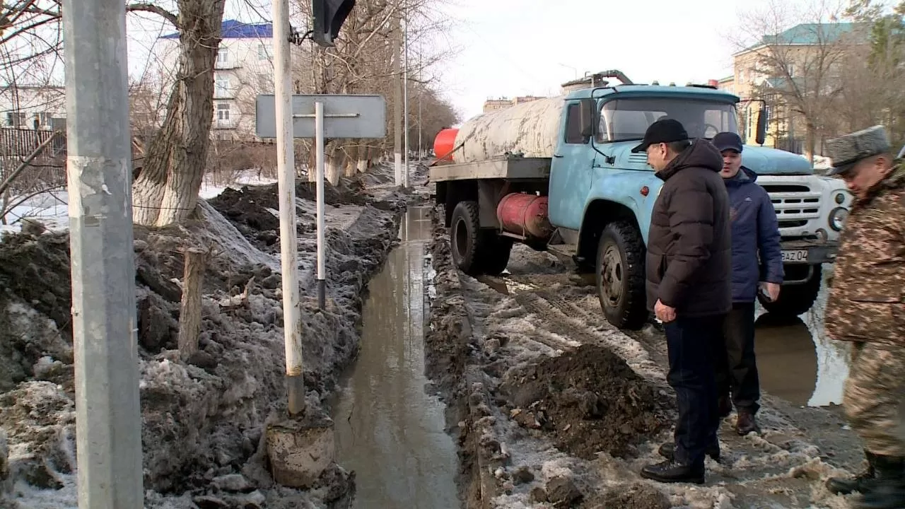 Ақтөбеде су тасқынына қарсы іс-шаралар жалғасуда