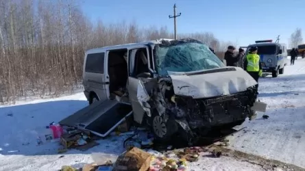 Пять человек пострадали в ДТП в СКО