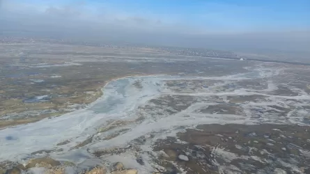 Карагандинские реки остаются в зимнем режиме