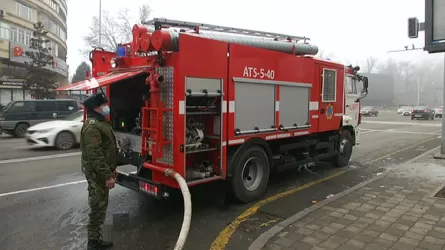 Алматыда бір тәулікте 8 өрт ошағы жойылды