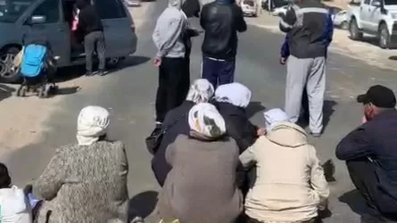Маңғыстауда жұмыссыз тұрғындар жолды жапты