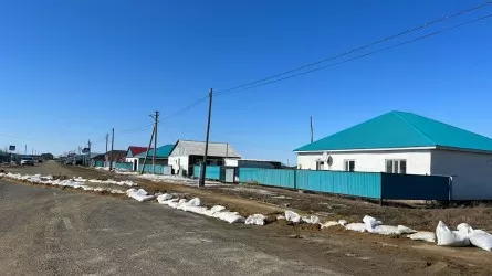 15 жилых домов подтопило в Актюбинской области