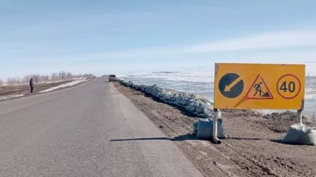 Су басу қаупі бар жол учаскелерін нығайту жұмыстары жүргізіліп жатыр