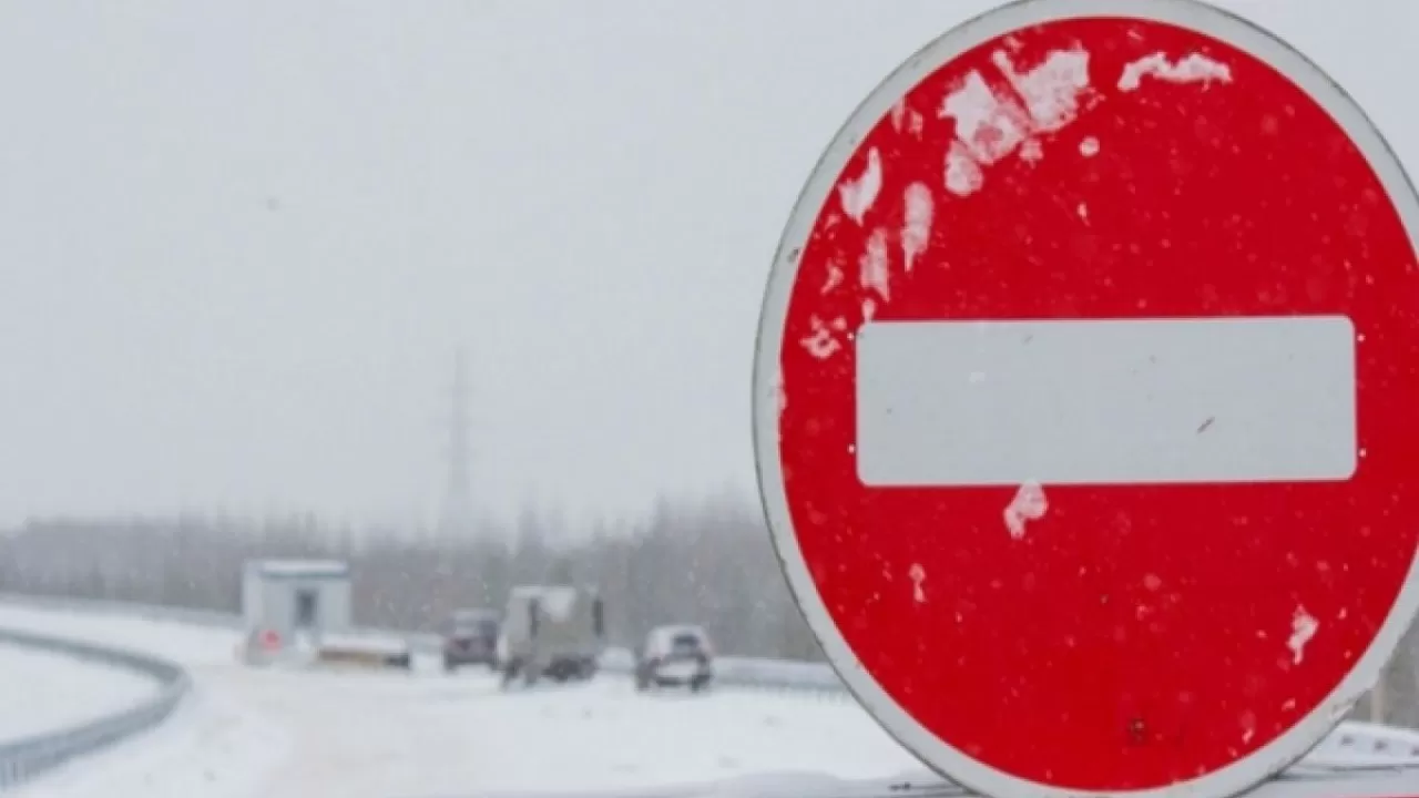 Движение ограничено на 8 участках республиканских трасс