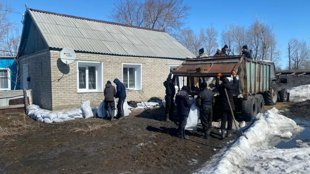 Жителей села эвакуировали из-за паводка в Костанайской области