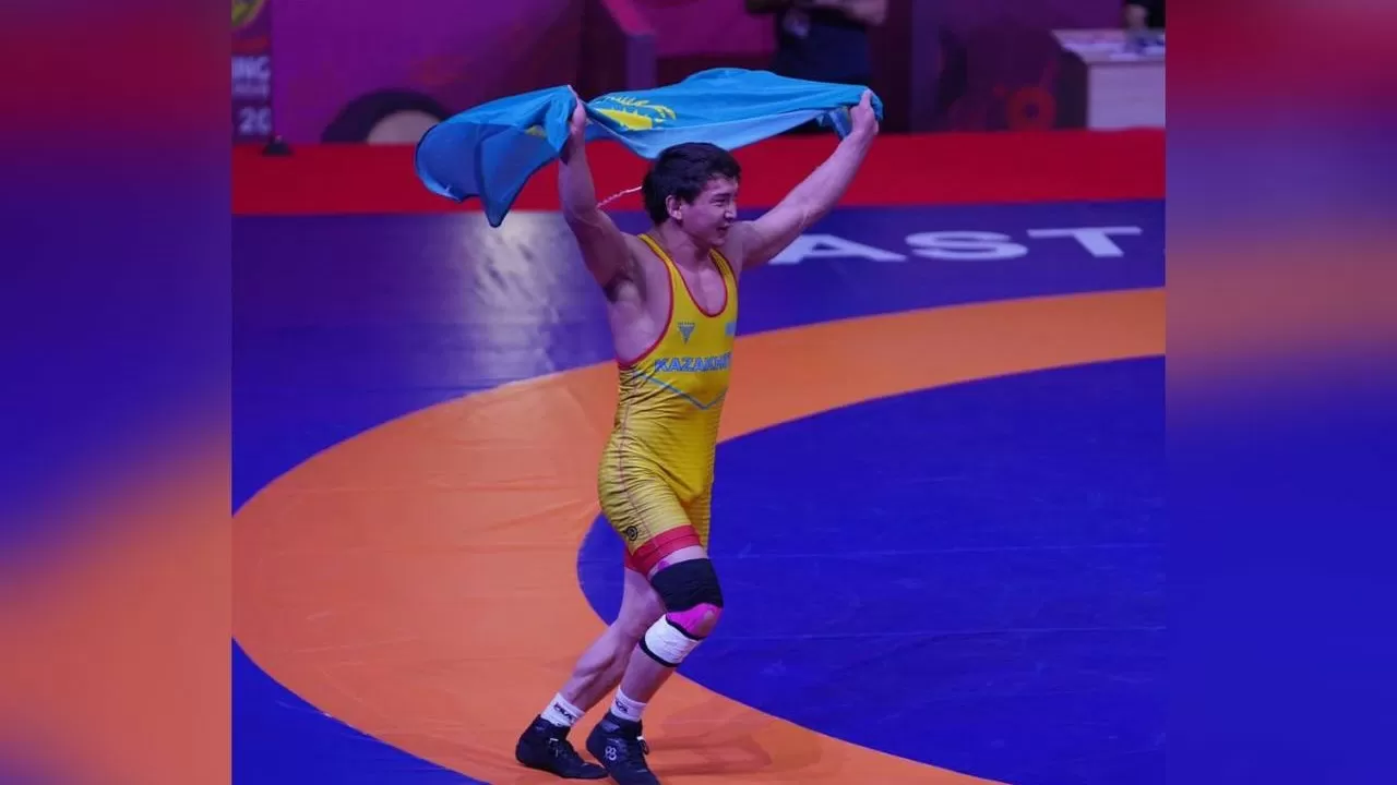Санжар Досжанов еркін күрестен Азия чемпионы атанды