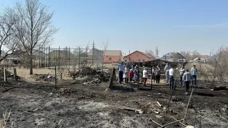 Налицо поджог – МЧС о пожаре в Атырауской области