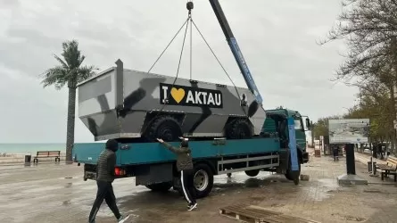 Ақтауда Каспий жағалауынан заңсыз сауда нүктелері алынуда