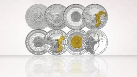 Нацбанк объявил о продаже монет BÚRKIT и KÓSHPENDI SADAǴY