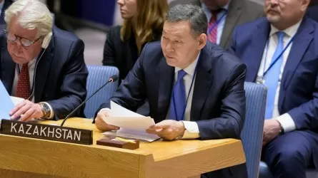 Замглавы МИД РК выступил на Совбезе ООН по Ближнему Востоку